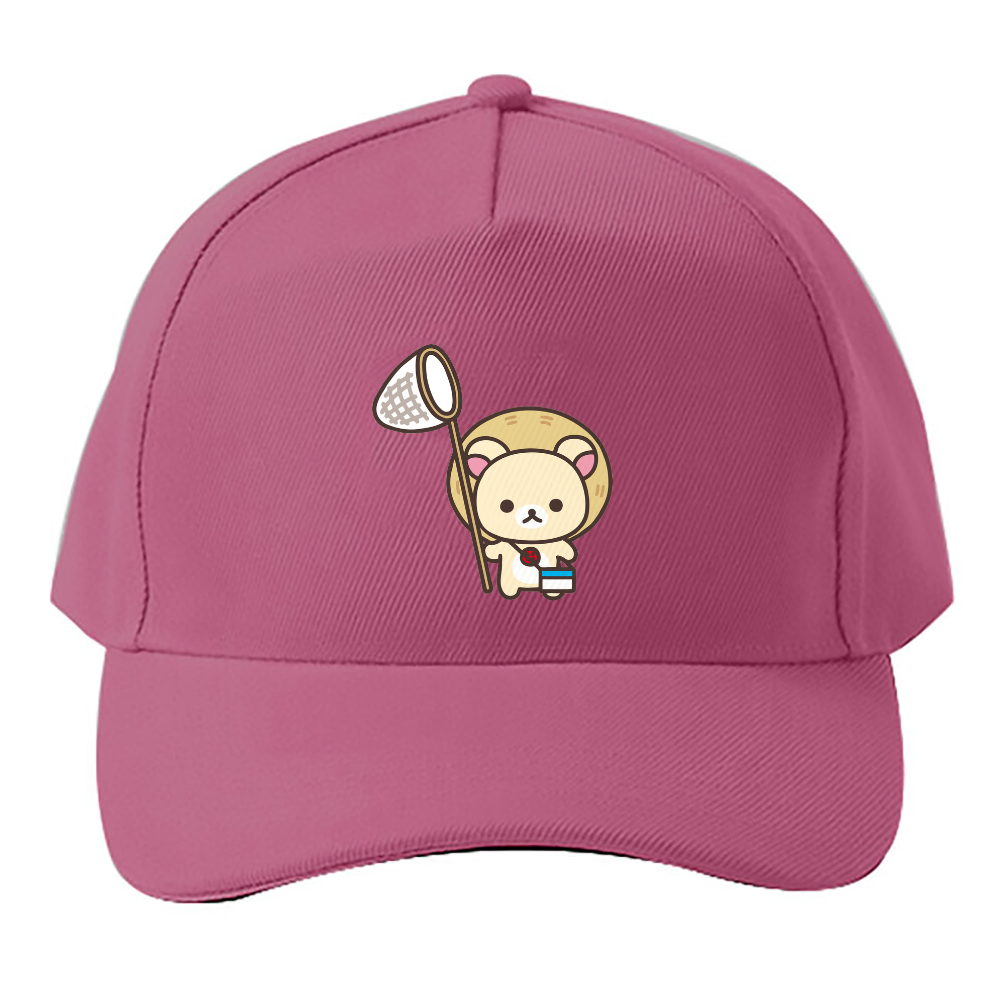 （画像用） リラックマ リラックマ キイロイトリ Rilakkuma Korilakkuma Kiiroitori ベースボールキャップ 綿100％ 男女兼用 帽子 スポーツ